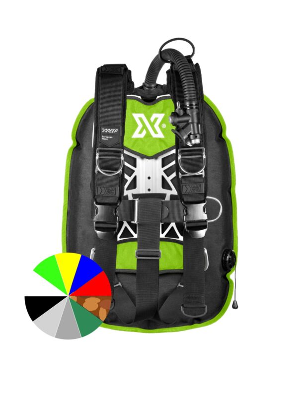 colour xdeep ghost deluxe travel BCD