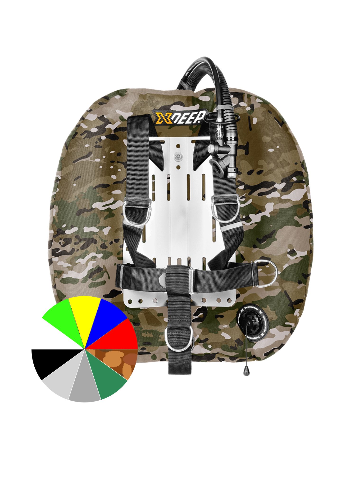 xdeep hydros standard backplate for doubles stardard