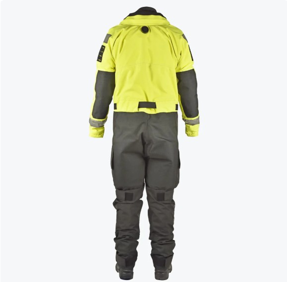 whites storm surface drysuit - back