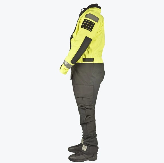 whites storm surface drysuit - side